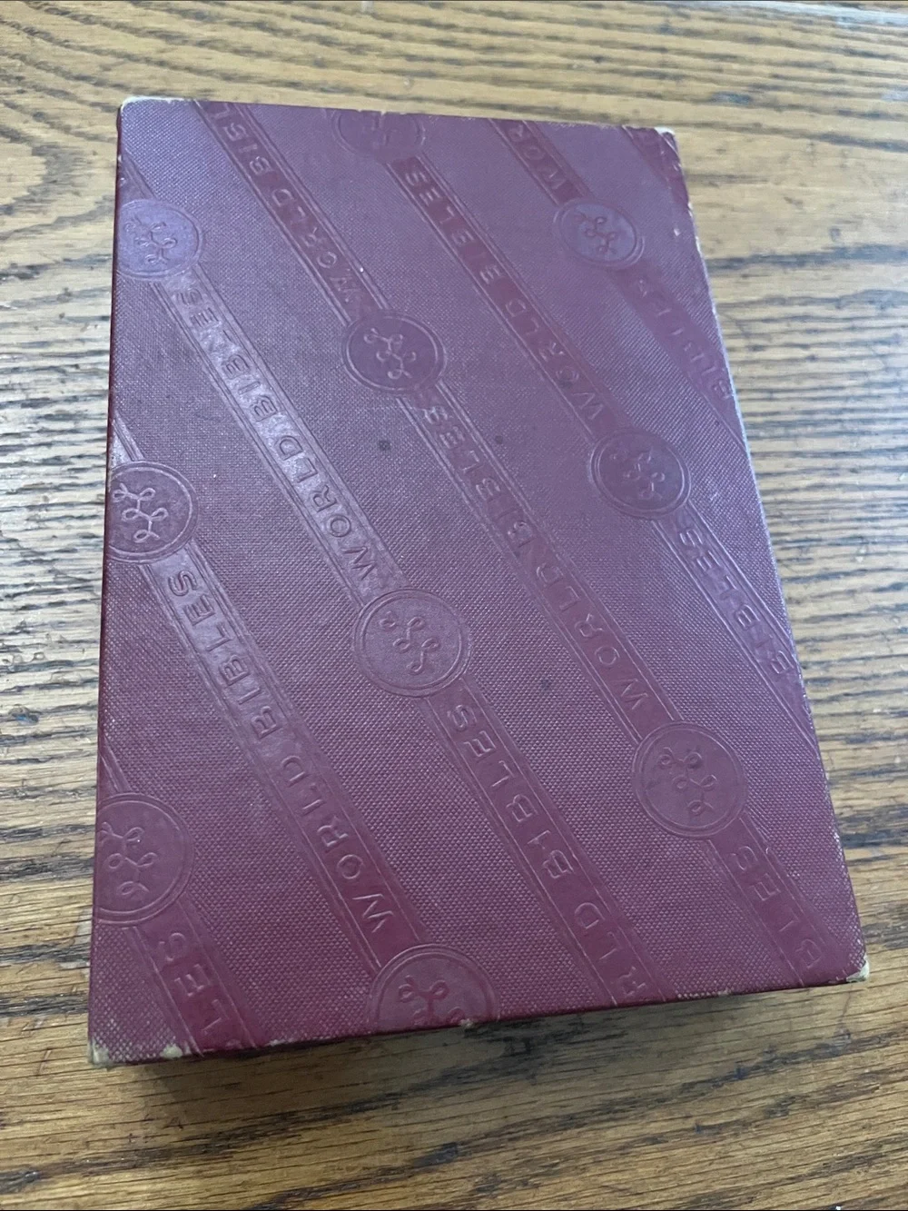 Vintage King James Black Holy Bible with Gold Lettering